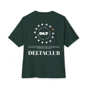 Camiseta Oversize Verde Oscuro Delta Club